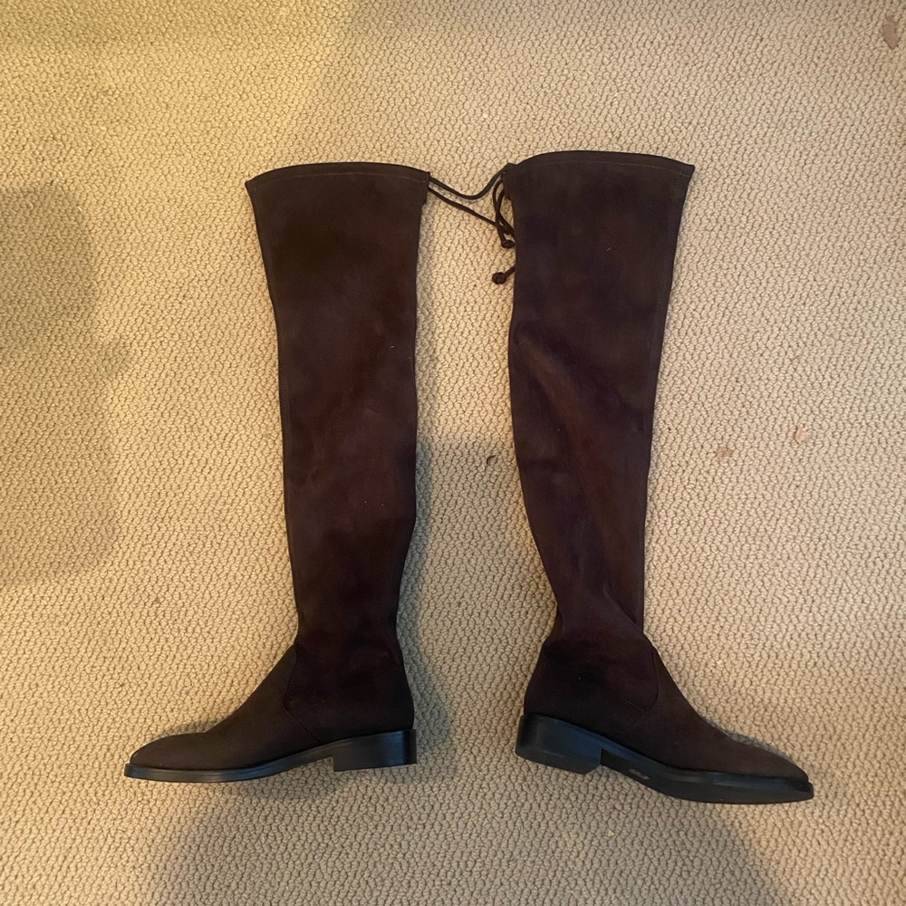 Stuart Weitzman Elegant Over-the-Knee Boots - Picture 5 of 7